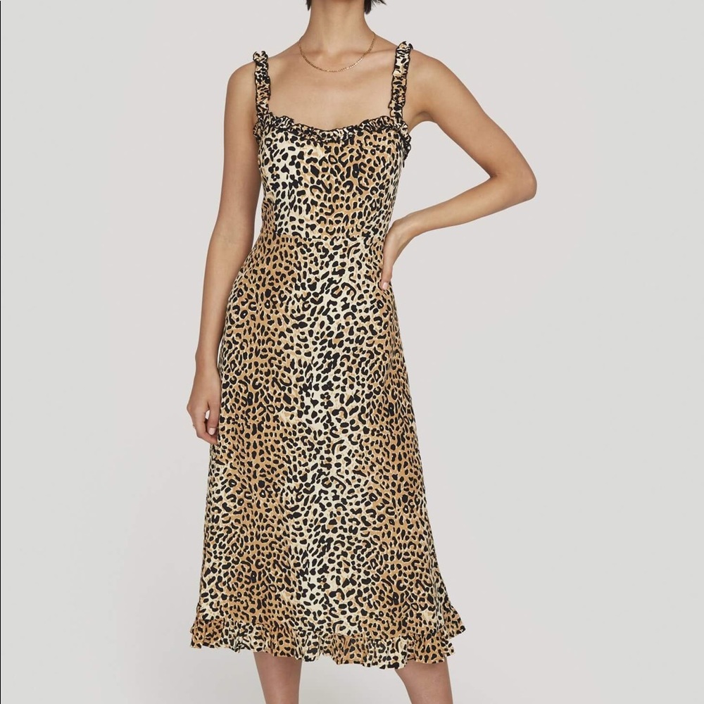 Noemie Midi Dress Le Cinq Animal